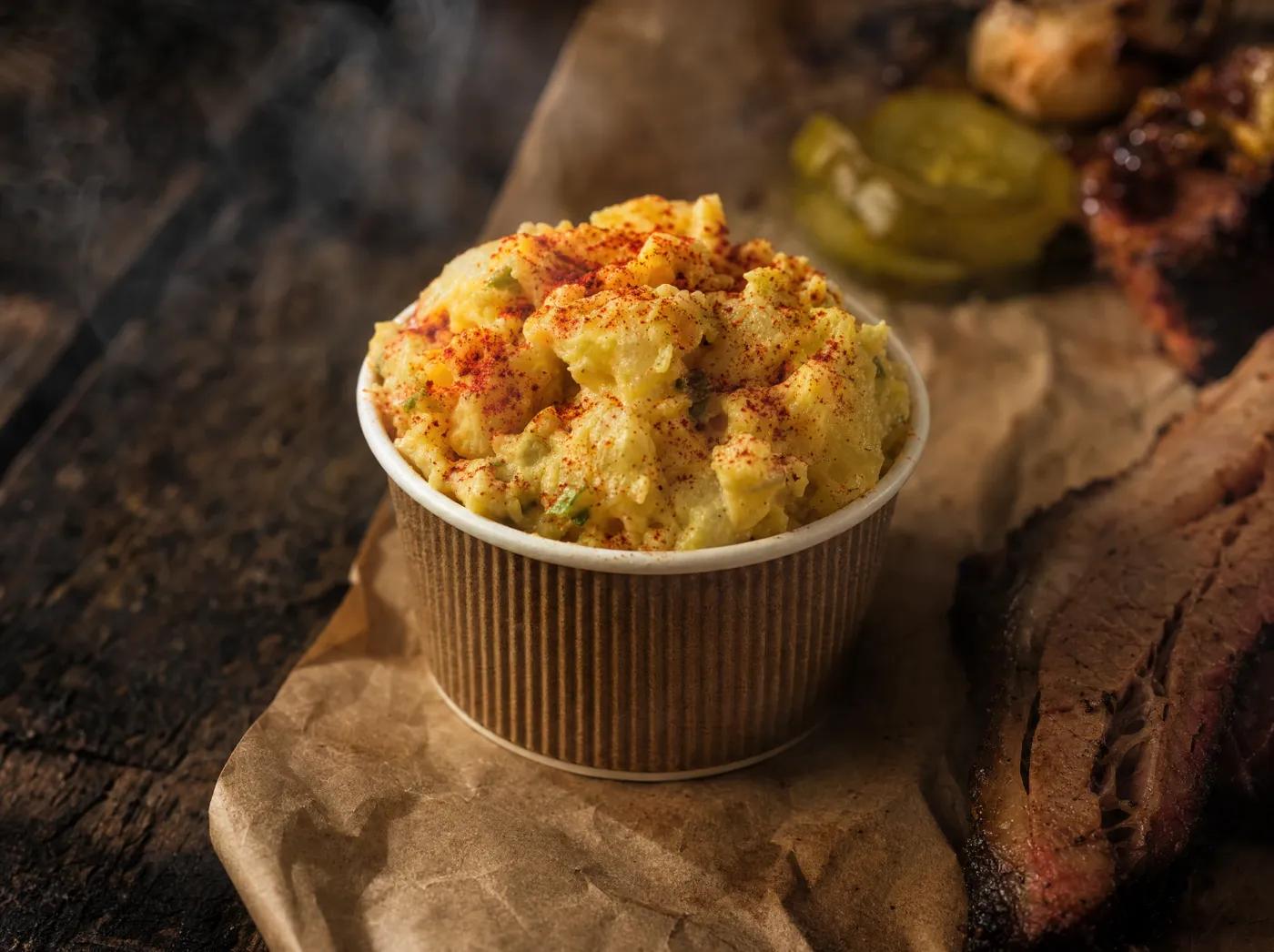 Homestyle mustard potato salad